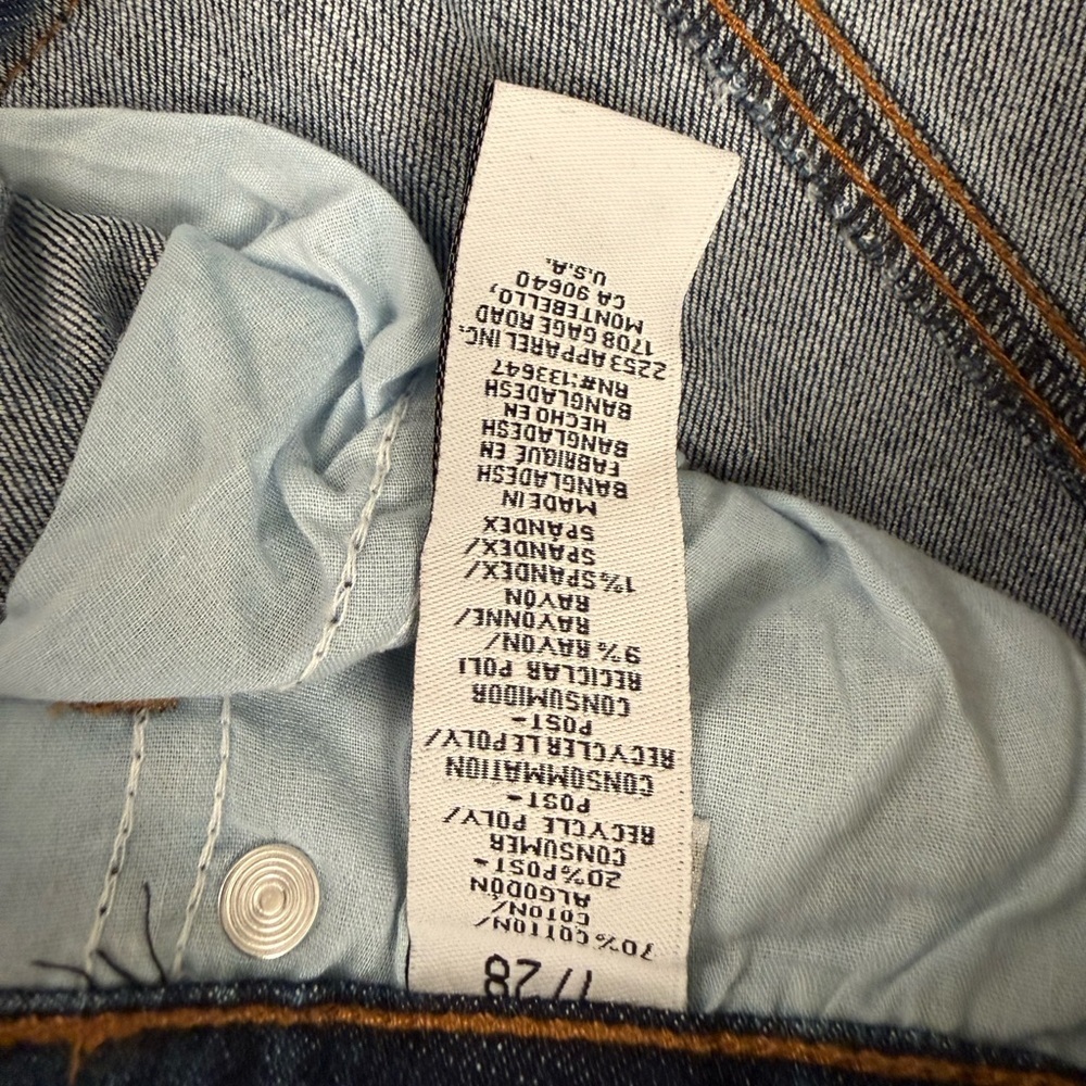 Classic Blue Flare Jeans - Picture 11 of 11